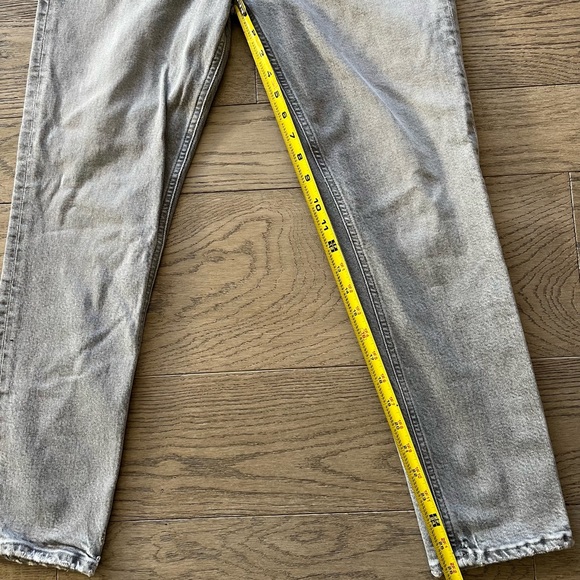 AGOLDE High Rise Slim Ankle Jeans in Gray Size 29 - Picture 12 of 12